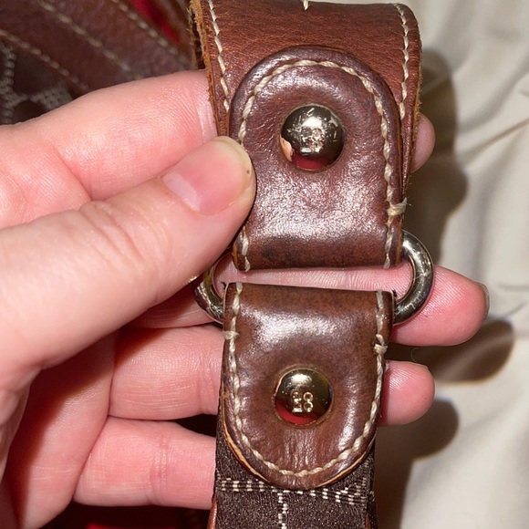 Kate Spade Leather and Fabric Shoulder Bag Hard to Find - Picture 10 of 11